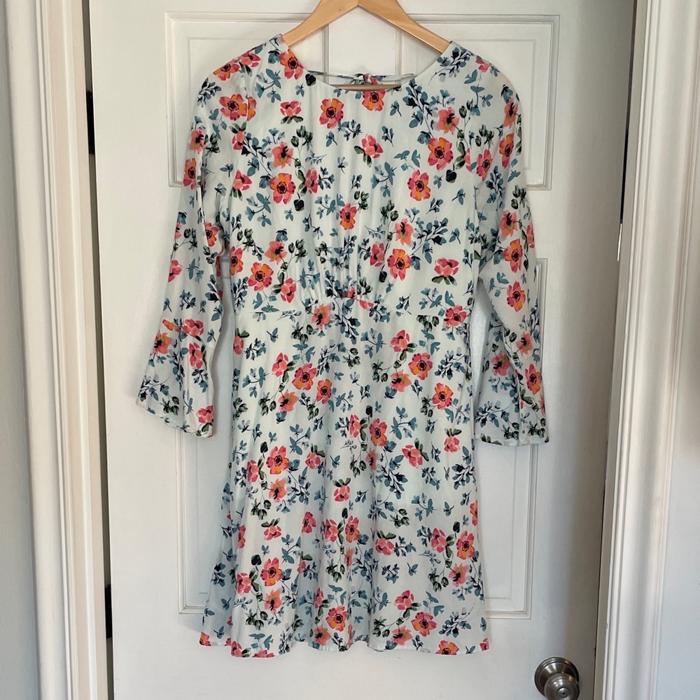 LOFT floral dress